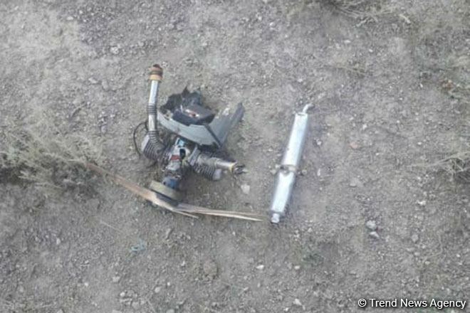 Azerbaijani army shoots down another UAV of Armenian armed forces (PHOTO/VIDEO)
