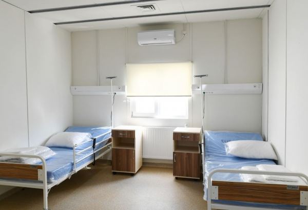 Azerbaijan talks ongoing building of modular hospitals in liberated lands