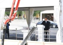 President Ilham Aliyev attends groundbreaking ceremony for “DOST Evi” center in Ismayilli (PHOTO)