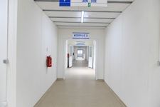 Azerbaijani president views conditions created in modular hospital in Gabala (PHOTO)