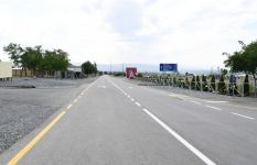 Newly renovated Gokhmug-Baltali-Babaratma-Garadaghli-Gudula-Dashuz highway opens in Azerbaijan’s Shaki (PHOTO)