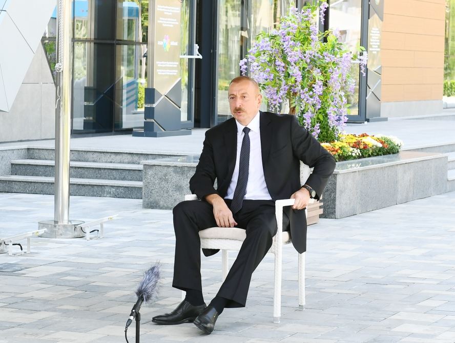 President Ilham Aliyev inaugurates Balakan regional “ASAN” center (PHOTO)
