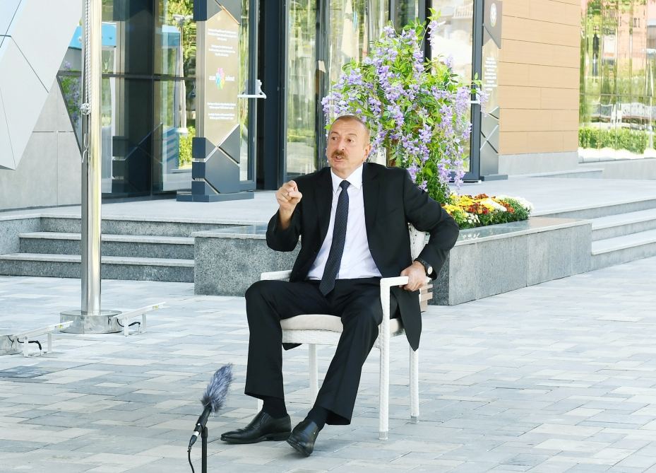 President Ilham Aliyev inaugurates Balakan regional “ASAN” center (PHOTO)