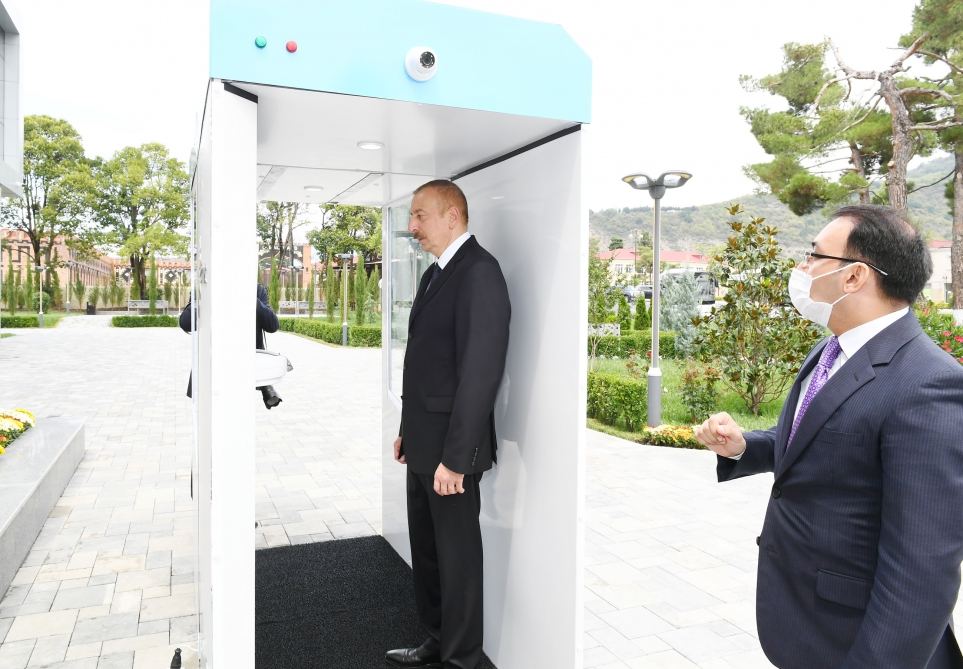 President Ilham Aliyev inaugurates Balakan regional “ASAN” center (PHOTO)