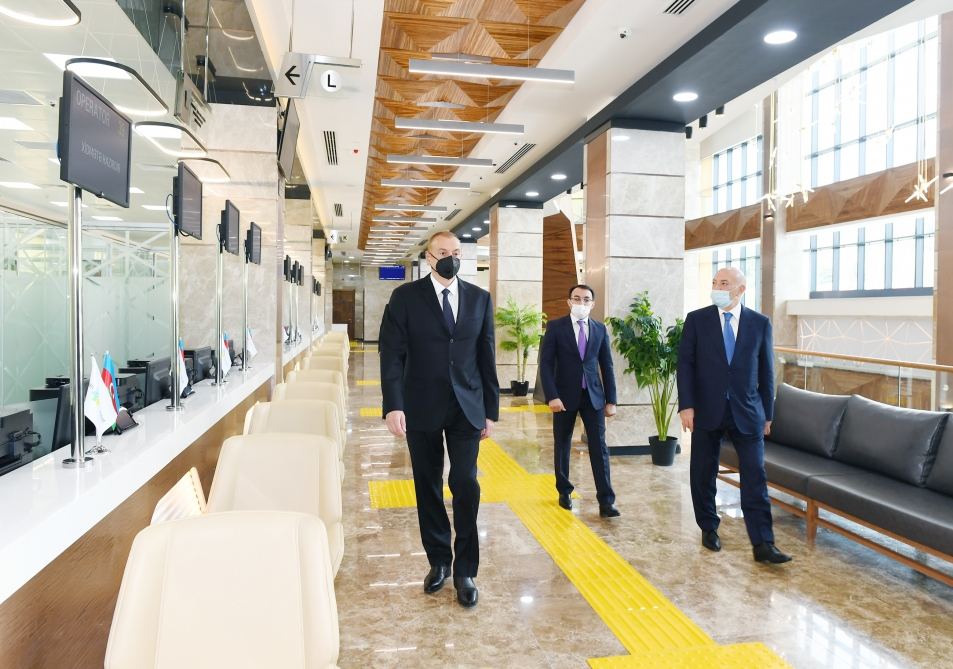 President Ilham Aliyev inaugurates Balakan regional “ASAN” center (PHOTO)