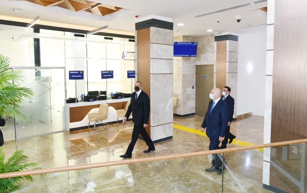 President Ilham Aliyev inaugurates Balakan regional “ASAN” center (PHOTO)