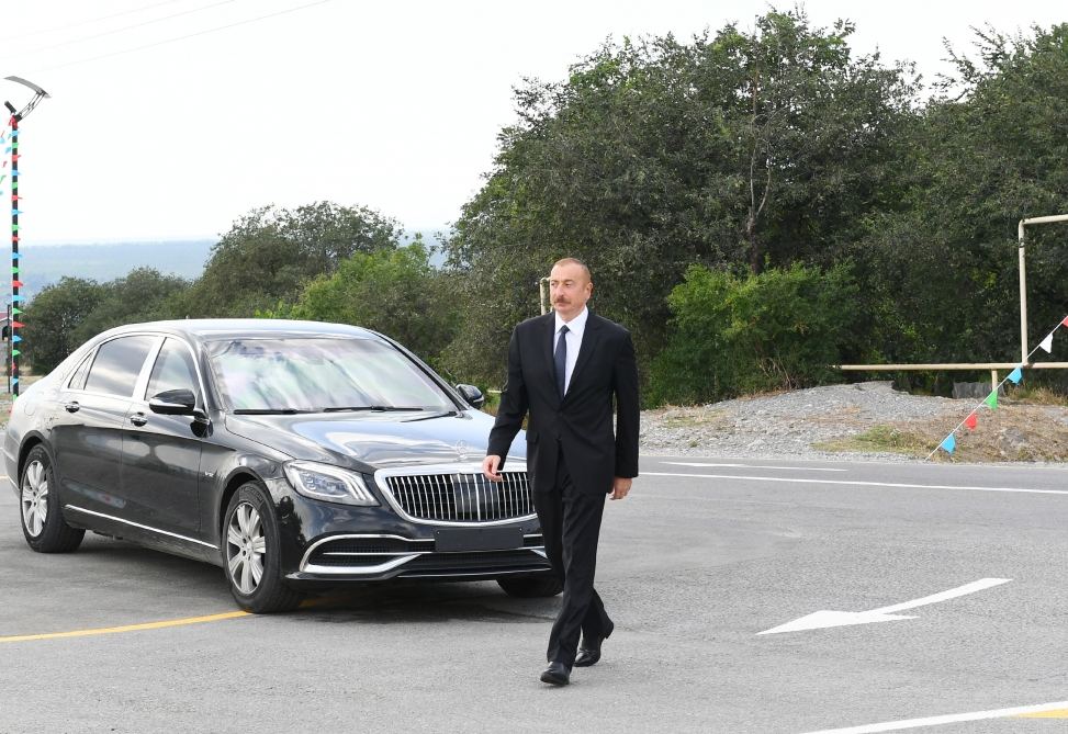 Newly renovated Gokhmug-Baltali-Babaratma-Garadaghli-Gudula-Dashuz highway opens in Azerbaijan’s Shaki (PHOTO)