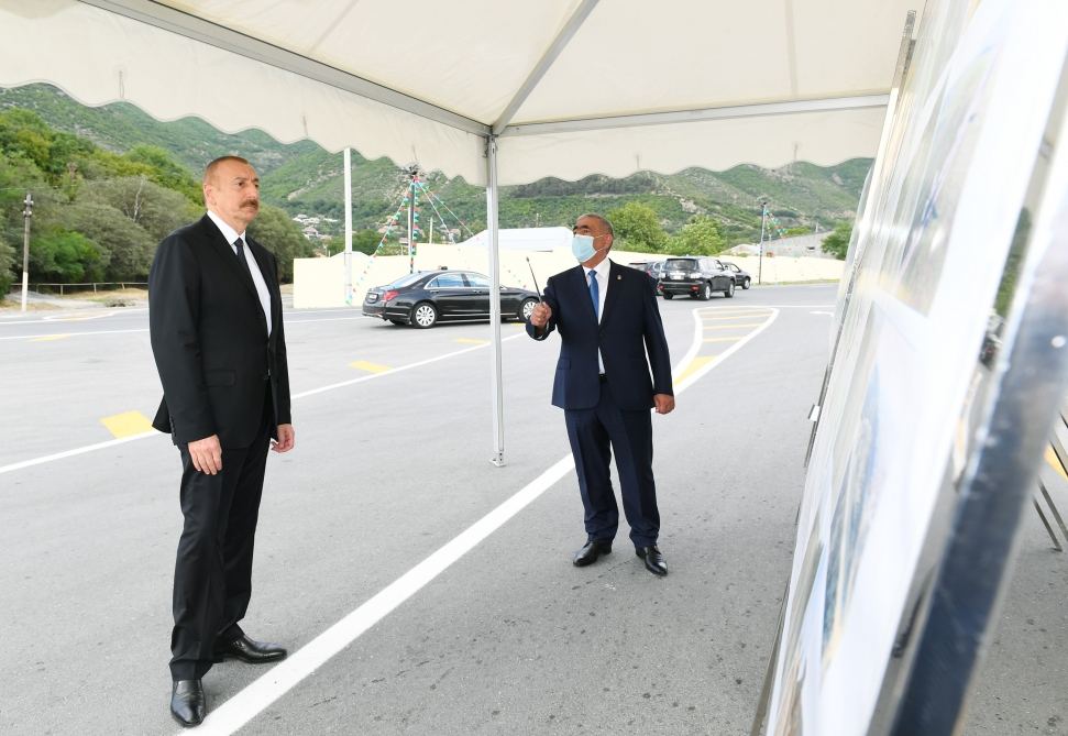Newly renovated Gokhmug-Baltali-Babaratma-Garadaghli-Gudula-Dashuz highway opens in Azerbaijan’s Shaki (PHOTO)
