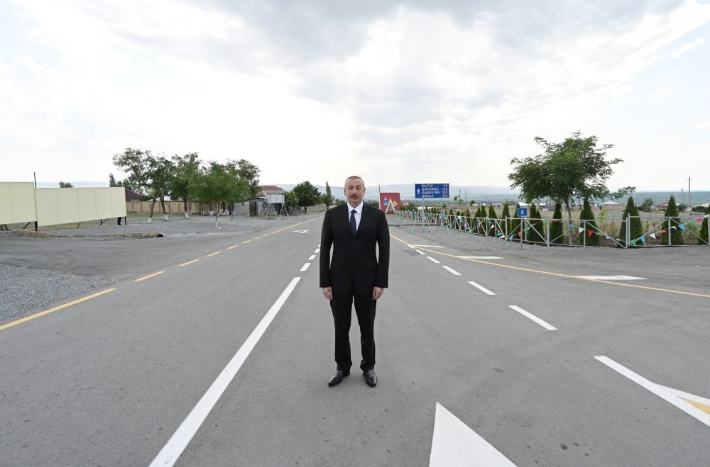 Newly renovated Gokhmug-Baltali-Babaratma-Garadaghli-Gudula-Dashuz highway opens in Azerbaijan’s Shaki (PHOTO)