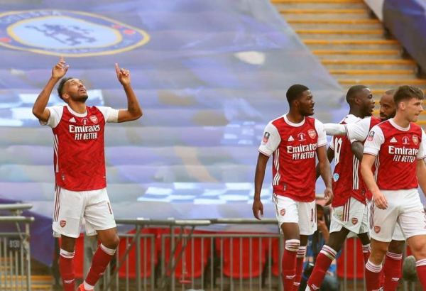 Aubameyang double helps Arsenal beat Chelsea for 14th FA Cup trophy