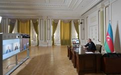 President Ilham Aliyev chaired meeting in a video format on measures taken to combat coronavirus and on socio-economic situation (PHOTO)