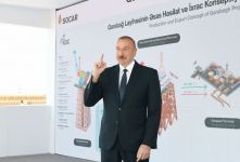 President Ilham Aliyev attends sail away of Garabagh field jacket (PHOTO/VIDEO)