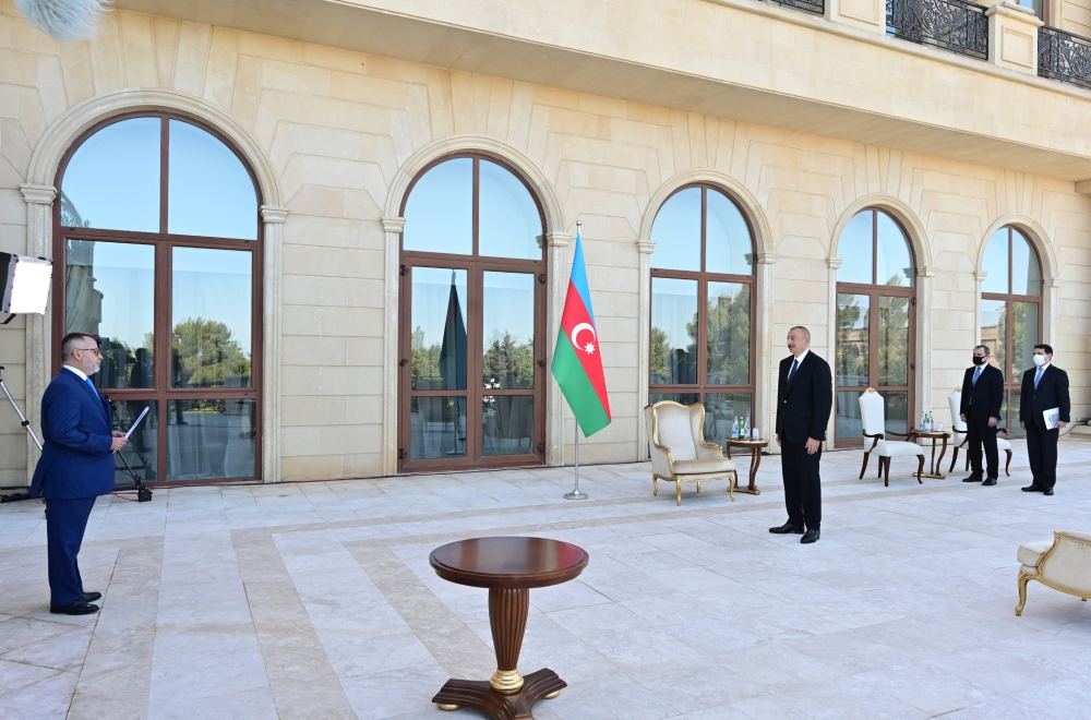 President Aliyev: At present, there are virtually no active contacts between Azerbaijan and Greece