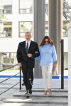 Azerbaijan's president, first lady inaugurate UNEC's newly reconstructed education block (PHOTO)