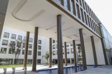 Azerbaijan's president, first lady inaugurate UNEC's newly reconstructed education block (PHOTO)