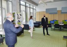 Azerbaijan's president, first lady inaugurate UNEC's newly reconstructed education block (PHOTO)