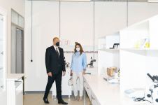Azerbaijan's president, first lady inaugurate UNEC's newly reconstructed education block (PHOTO)