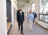 Azerbaijan's president, first lady inaugurate UNEC's newly reconstructed education block (PHOTO)