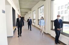 Azerbaijan's president, first lady inaugurate UNEC's newly reconstructed education block (PHOTO)