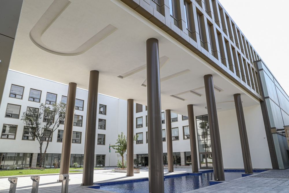 Azerbaijan's president, first lady inaugurate UNEC's newly reconstructed education block (PHOTO)