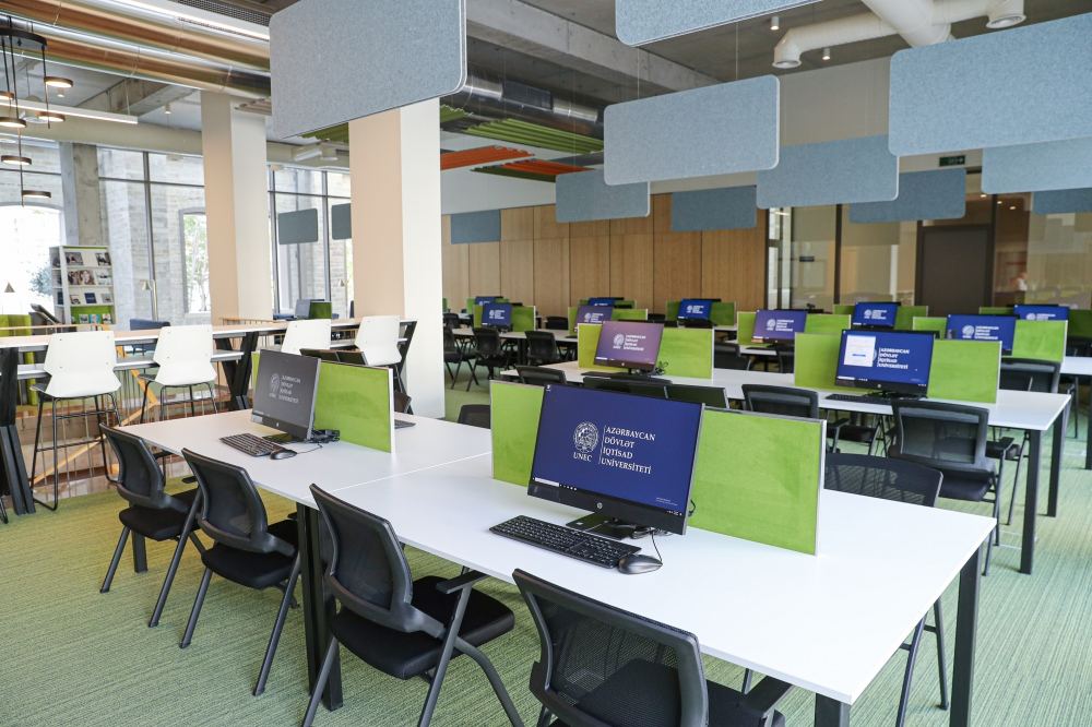 Azerbaijan's president, first lady inaugurate UNEC's newly reconstructed education block (PHOTO)