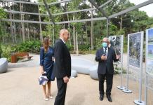 Azerbaijani president, first lady attend opening of two new blocks of ADA University (PHOTO)