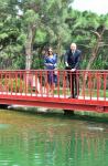 Azerbaijani president, first lady attend opening of two new blocks of ADA University (PHOTO)