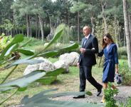 Azerbaijani president, first lady attend opening of two new blocks of ADA University (PHOTO)