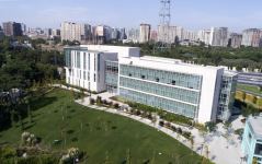 Azerbaijani president, first lady attend opening of two new blocks of ADA University (PHOTO)