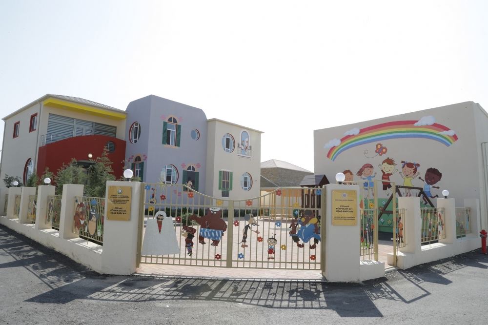 New kindergartens built by Heydar Aliyev Foundation inaugurated in Azerbaijan (PHOTO)