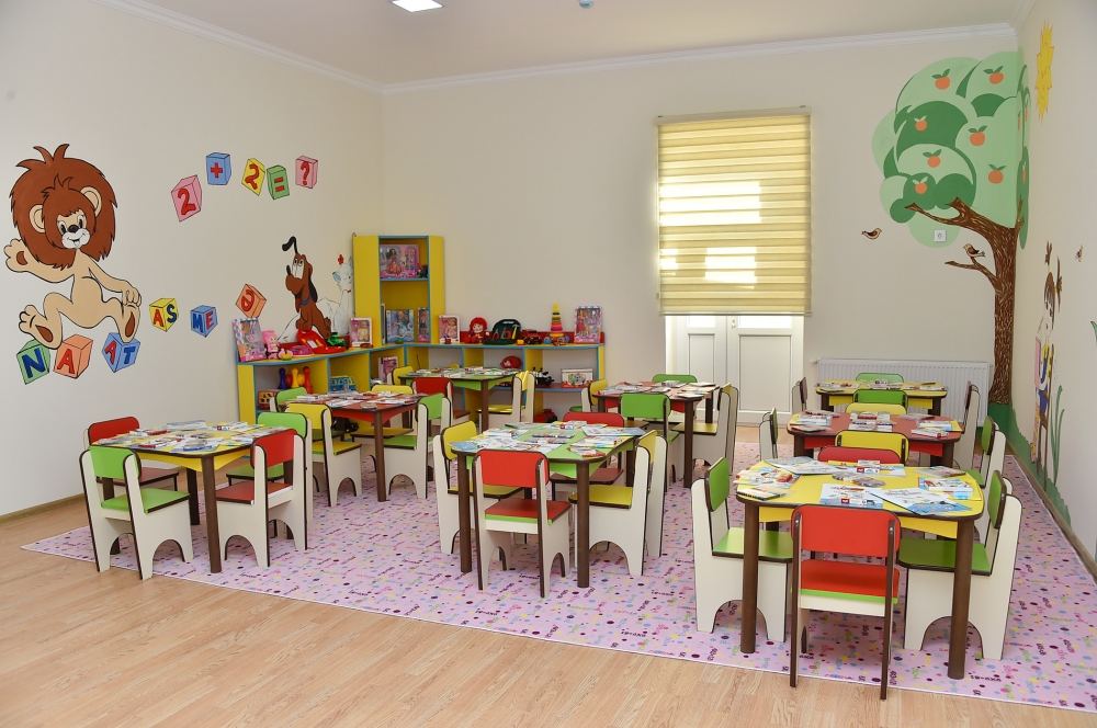 New kindergartens built by Heydar Aliyev Foundation inaugurated in Azerbaijan (PHOTO)