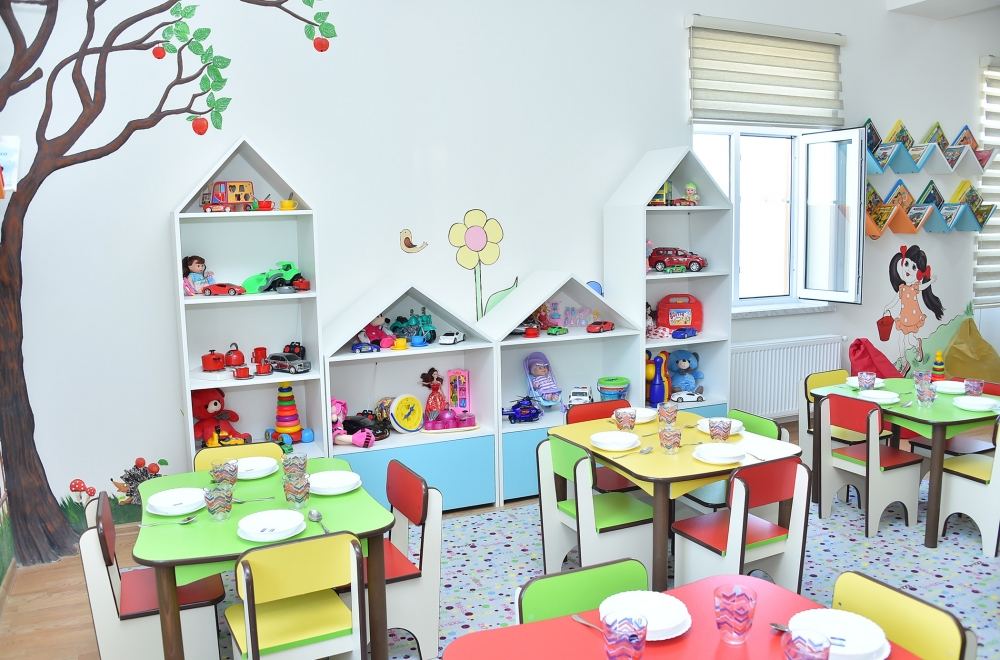 New kindergartens built by Heydar Aliyev Foundation inaugurated in Azerbaijan (PHOTO)