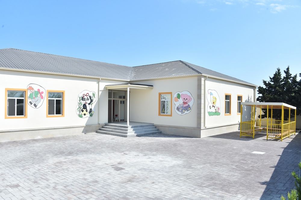 New kindergartens built by Heydar Aliyev Foundation inaugurated in Azerbaijan (PHOTO)