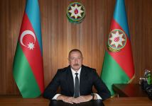 Azerbaijani president, NAM chairman makes speech at high-level meeting to mark 75th anniversary of United Nations in video format (PHOTO)