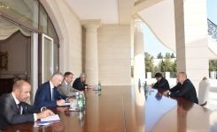 President Ilham Aliyev receives EU Special Representative (PHOTO)