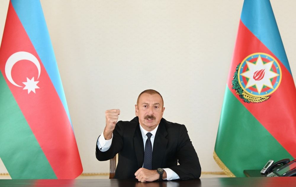 President Ilham Aliyev appeals to Azerbaijani people (VIDEO/PHOTO)