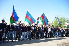 Azerbaijani State Service for Mobilization and Conscription sends hundreds of young volunteers to front (PHOTO)