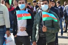 Azerbaijani State Service for Mobilization and Conscription sends hundreds of young volunteers to front (PHOTO)