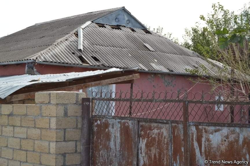 Armenian armed forces shell settlements of Azerbaijan's Fuzuli district (PHOTO)
