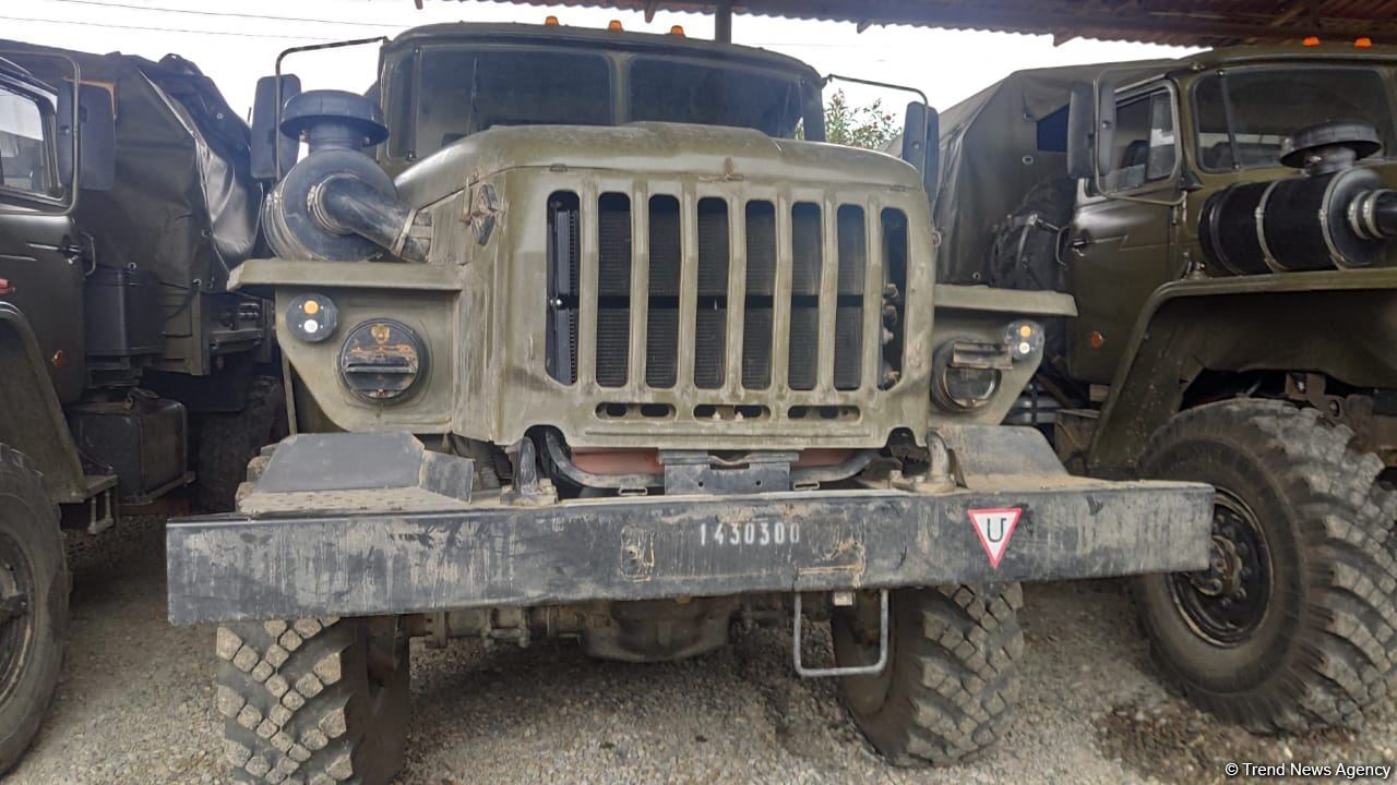Trophies captured by Azerbaijani army in Jabrayil district's direction (PHOTOS)
