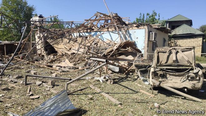 3 civilians killed as result of Armenian armed forces’ missile attack in Azerbaijan’s Fizuli (PHOTO)