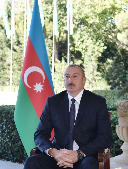 President Ilham Aliyev interviewed by Turkish Haber Turk TV channel (PHOTO/VIDEO)