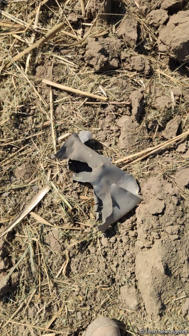 Armenian armed forces once again subject Gazakhlar village of Fizuli district to missile fire (PHOTO)