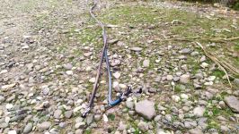 Armenian armed forces again shelling Aghdam district's settlements (PHOTO)