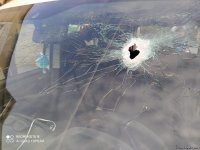 Azerbaijani journalists targeted by Armenian Armed Forces (PHOTO/VIDEO)