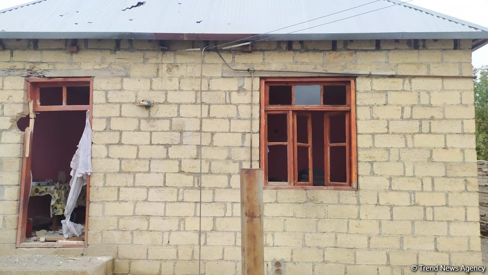 Armenian armed forces again shelling Aghdam district's settlements (PHOTO)
