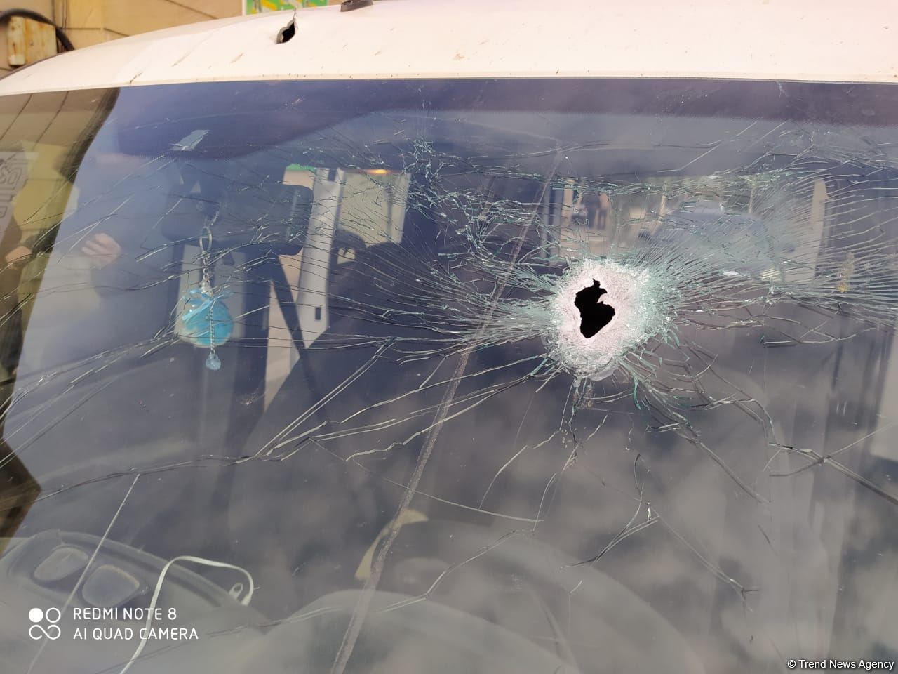 Azerbaijani journalists targeted by Armenian Armed Forces (PHOTO/VIDEO)