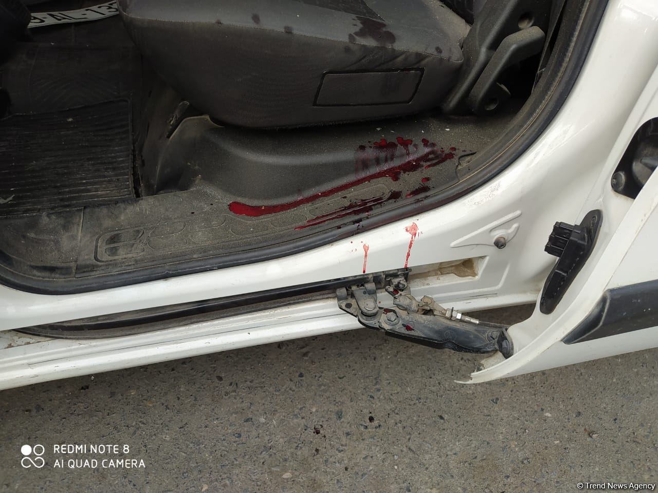 Azerbaijani journalists targeted by Armenian Armed Forces (PHOTO/VIDEO)