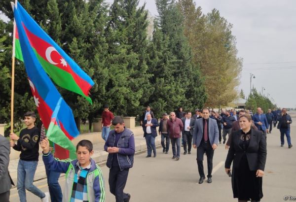 IDPs from Khojavand celebrate liberation of Azerbaijani lands (PHOTO)