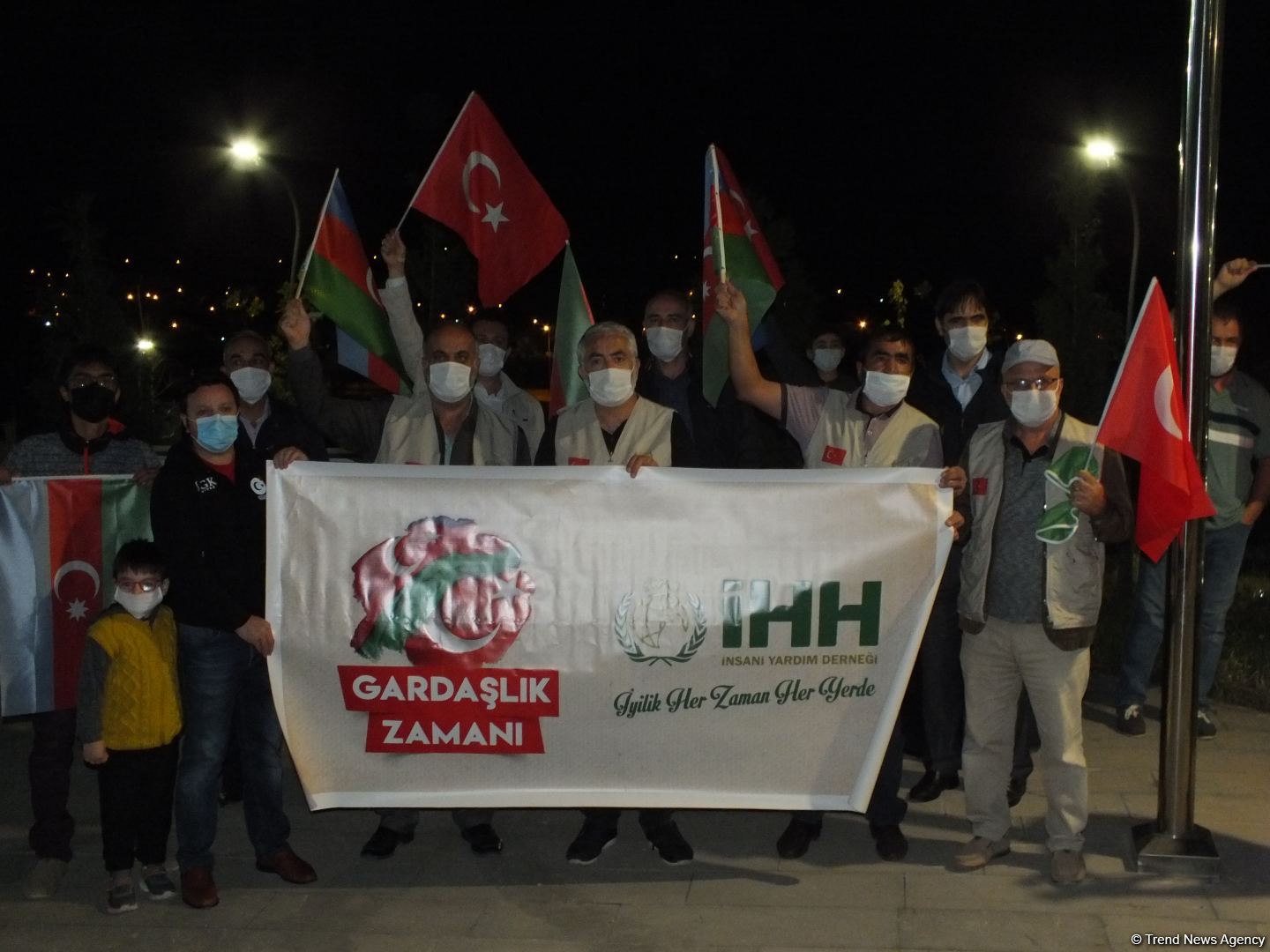Rally held in Turkey in support of Azerbaijan (PHOTO)